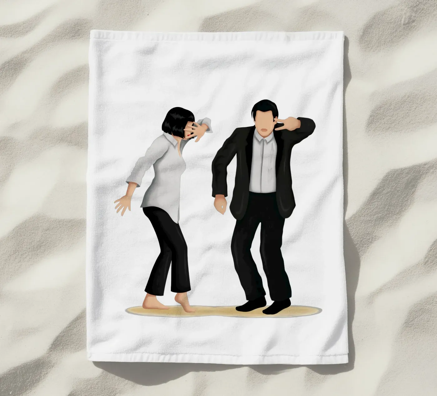 Pulp Fiction telo mare da Nour Tohme