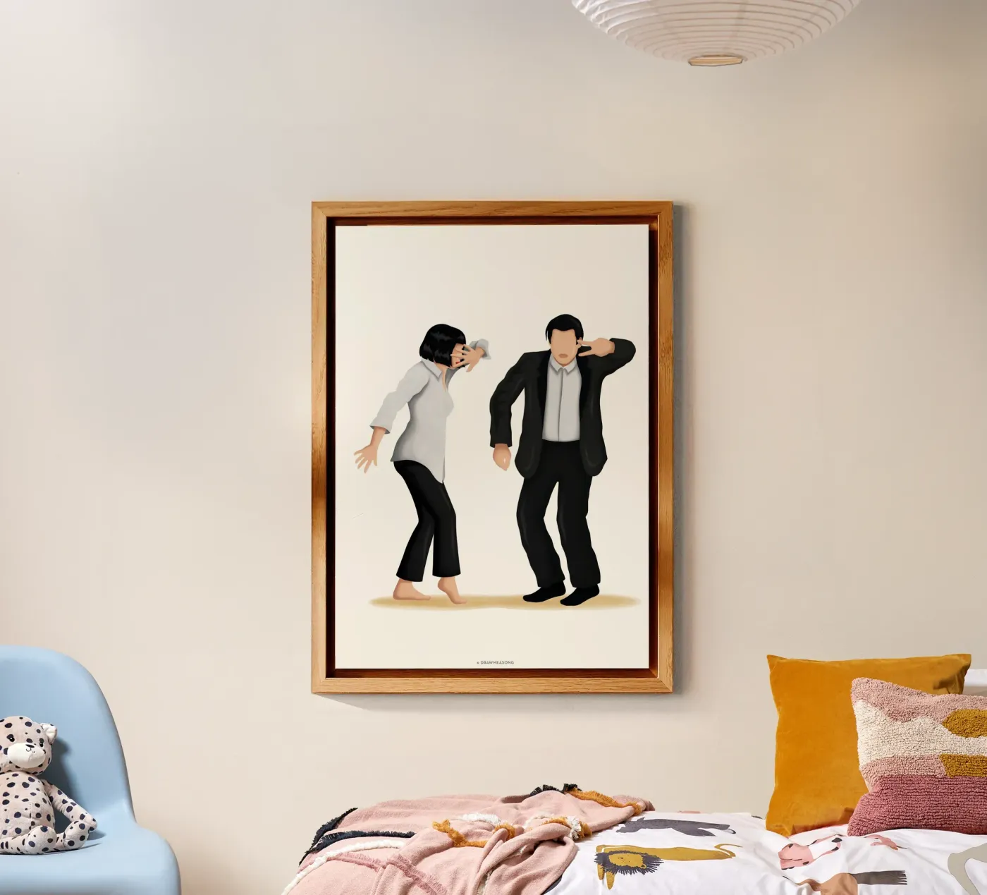 Pulp Fiction alluminio dibond da Nour Tohme