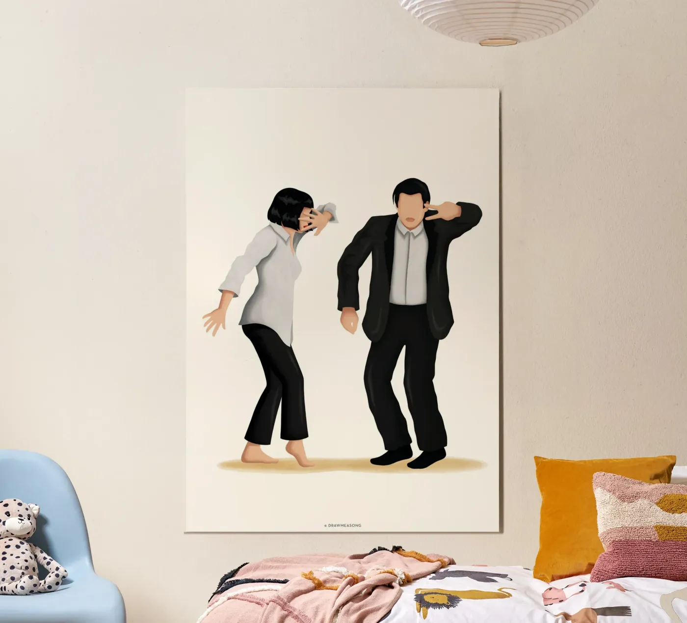 Pulp Fiction alluminio dibond da Nour Tohme