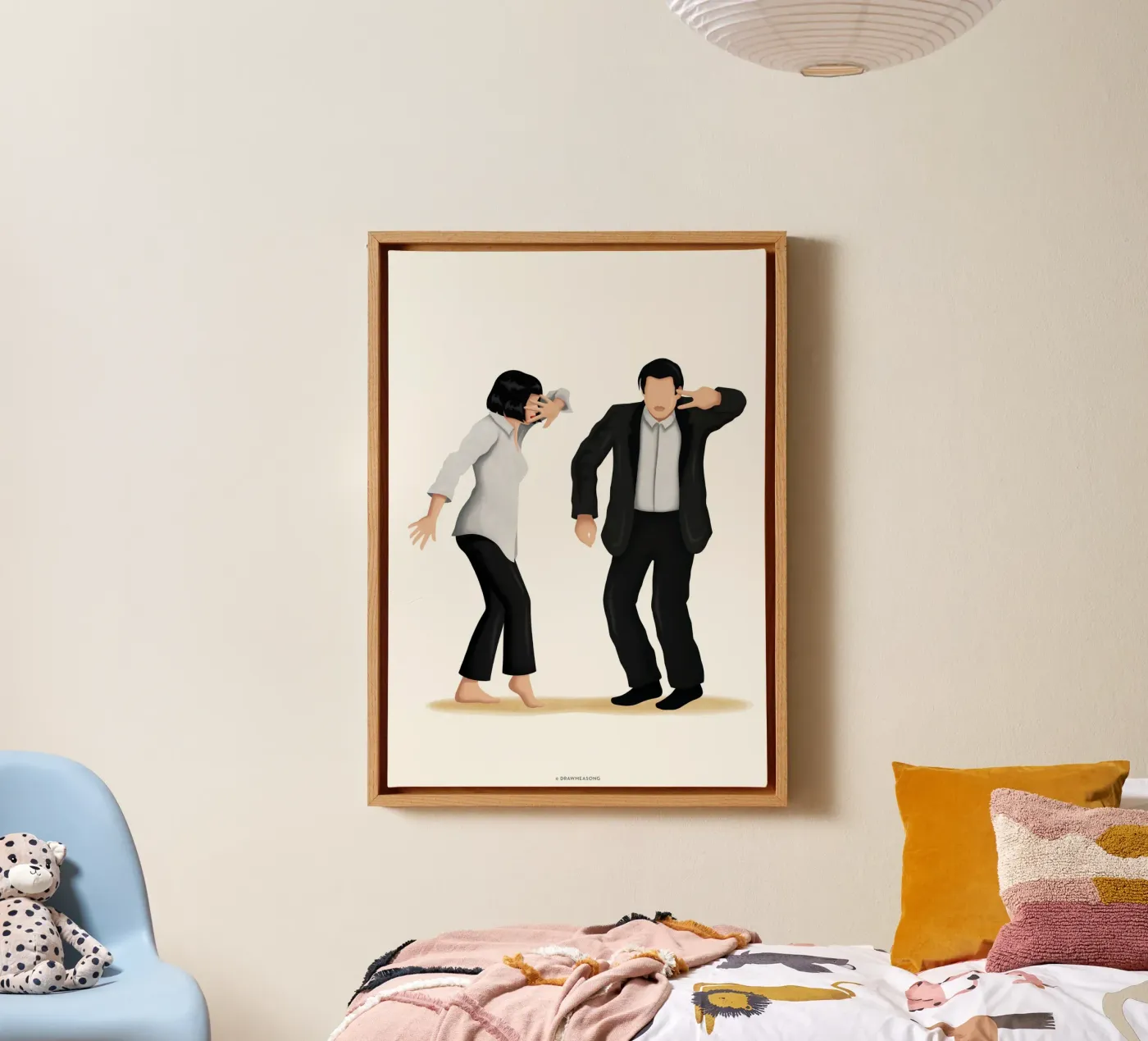 Pulp Fiction tela da Nour Tohme