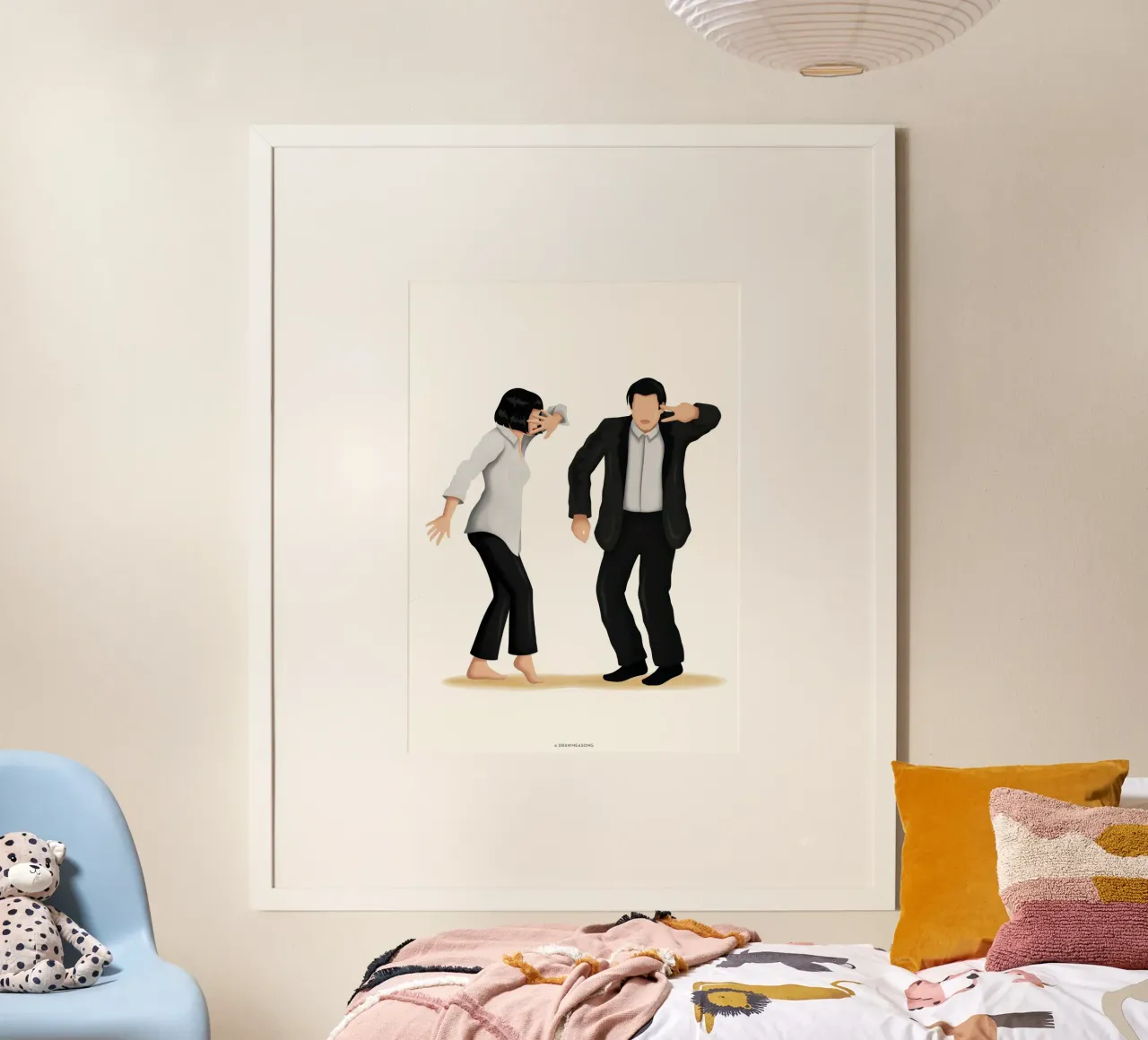 Pulp Fiction carta hahnemühle da Nour Tohme