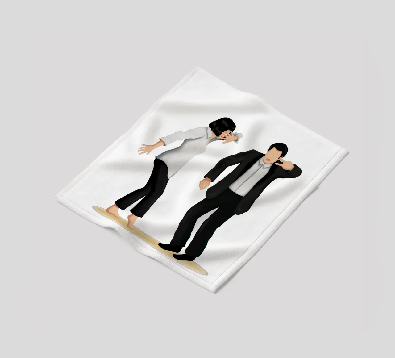 Pulp Fiction coperta in pile da Nour Tohme