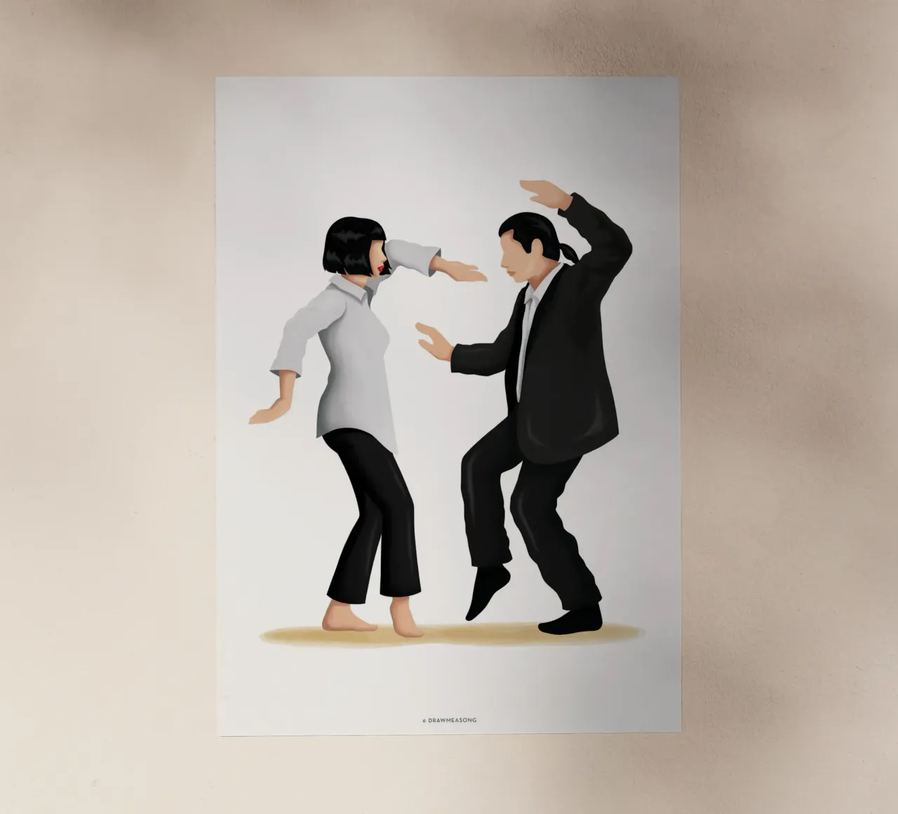 Pulp Fiction pellicola backlit da Nour Tohme