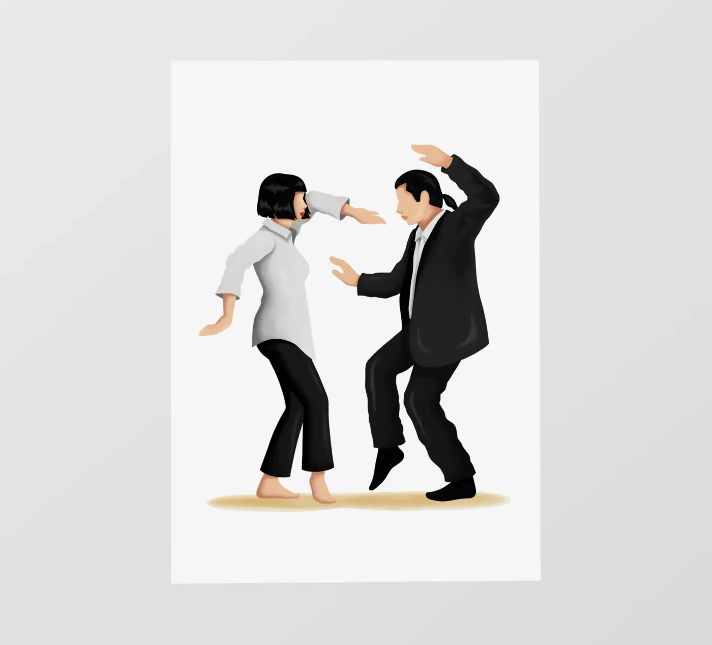 Pulp Fiction fotobehang van Nour Tohme