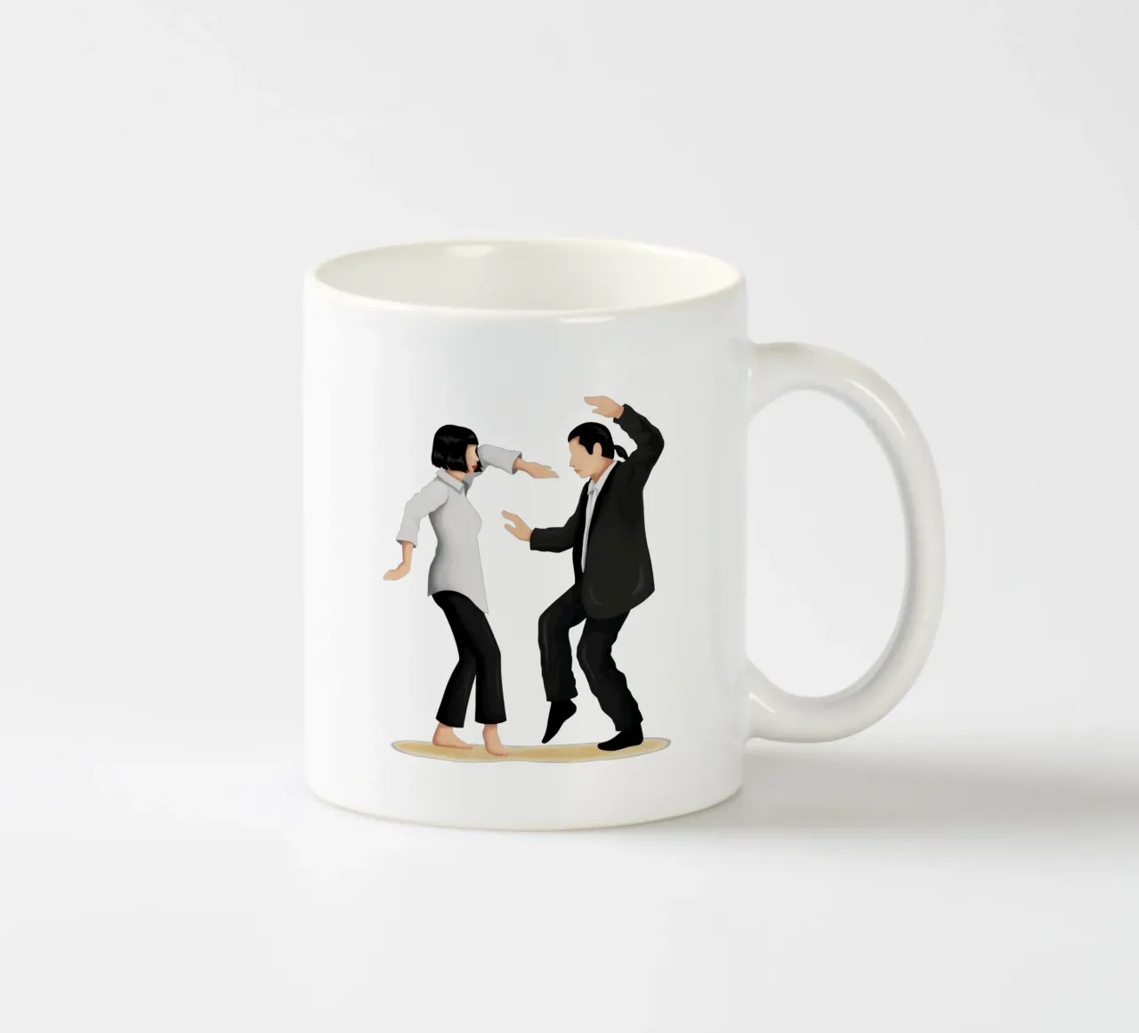 Pulp Fiction tazza in ceramica da Nour Tohme