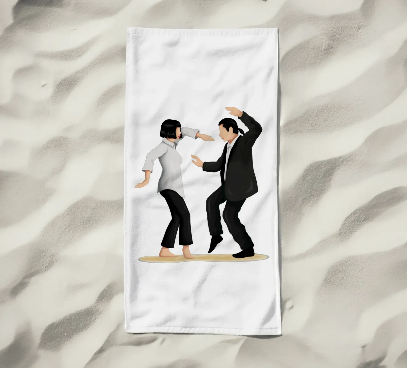 Pulp Fiction telo mare da Nour Tohme