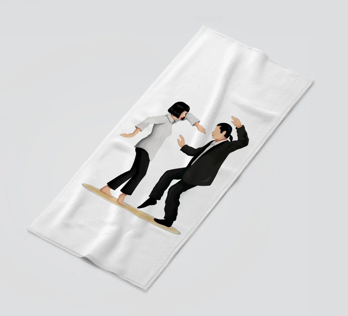 Pulp Fiction strandhanddoek van Nour Tohme