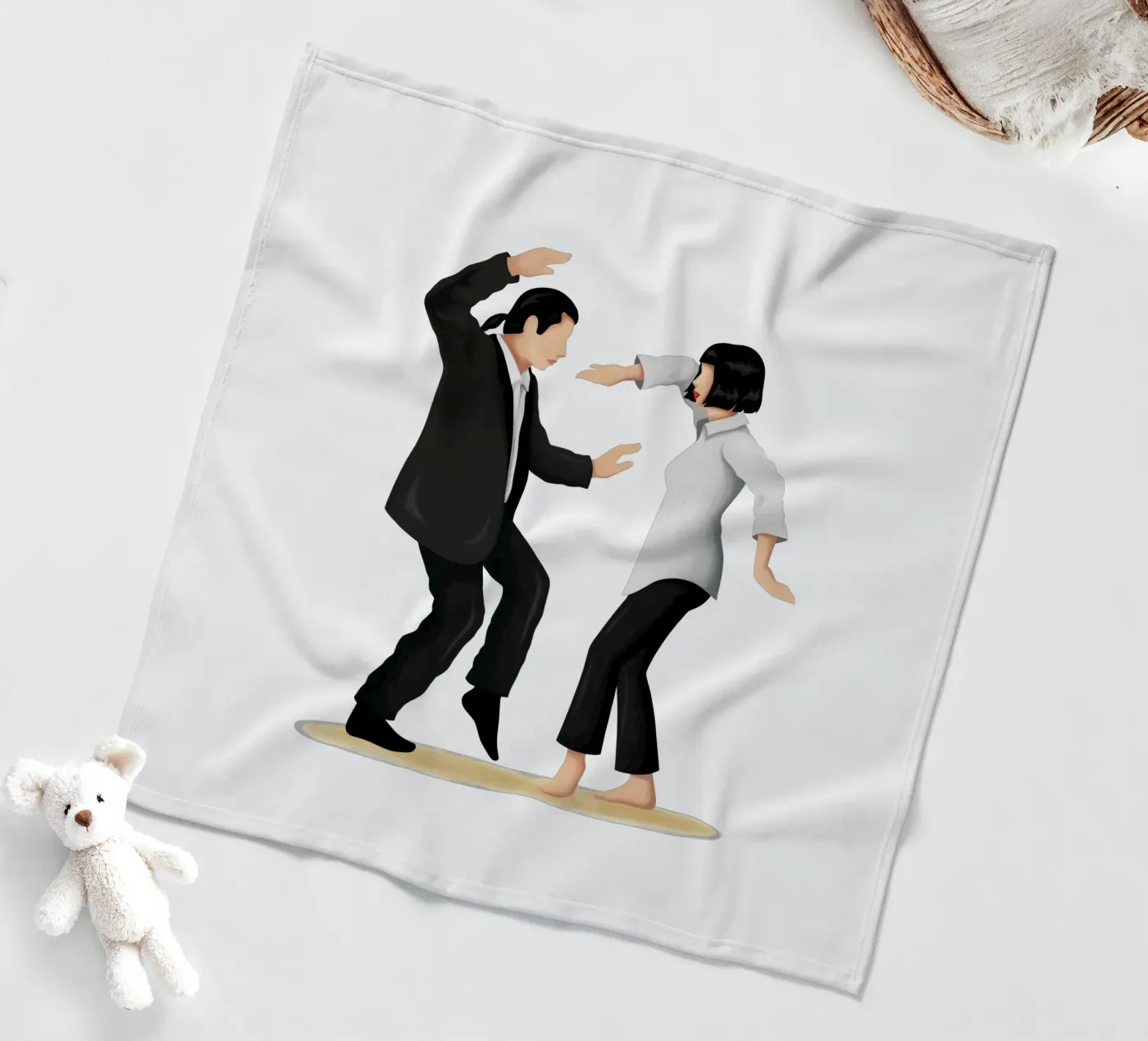 Pulp Fiction coperta in pile da Nour Tohme