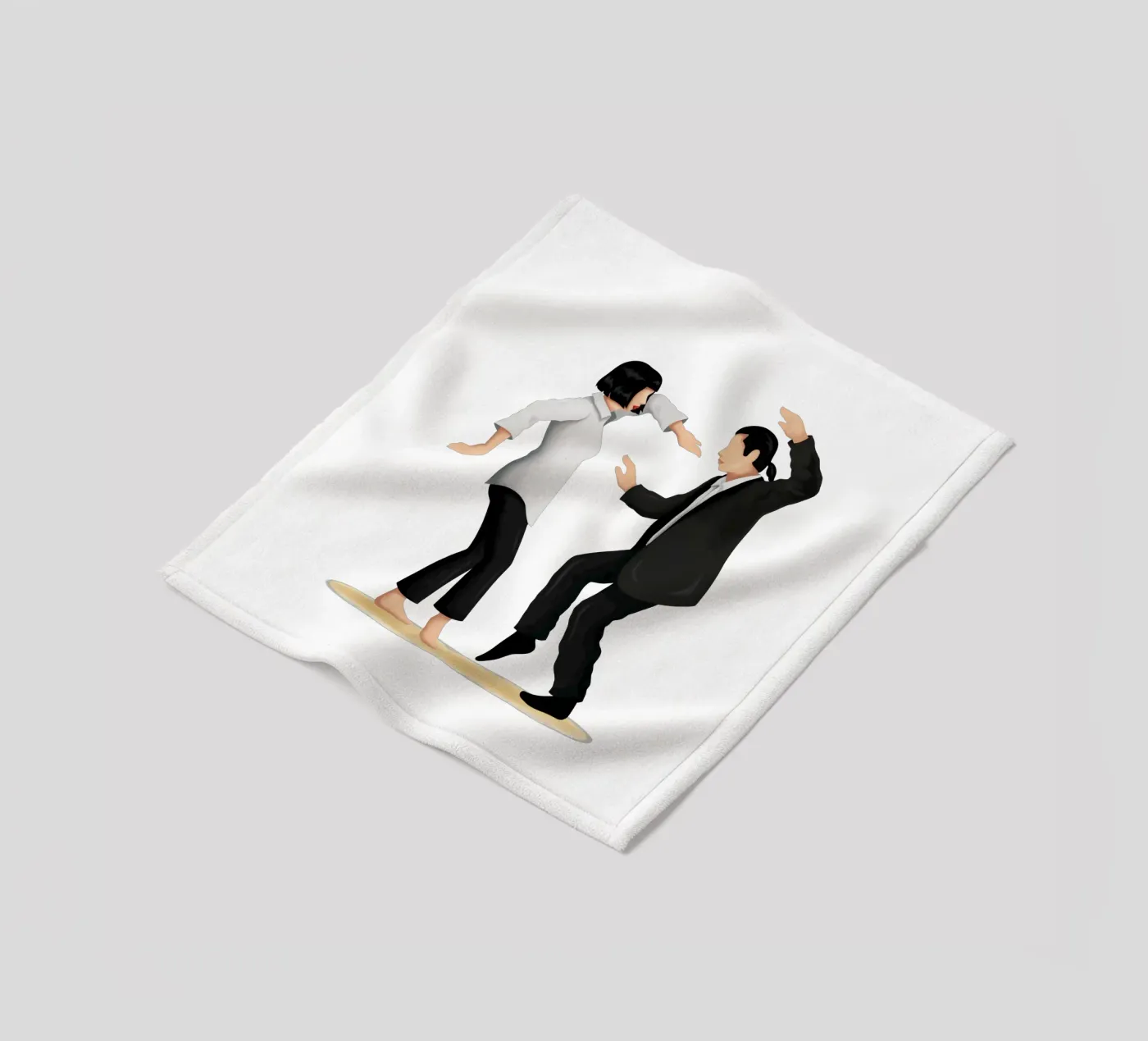 Pulp Fiction coperta in pile da Nour Tohme