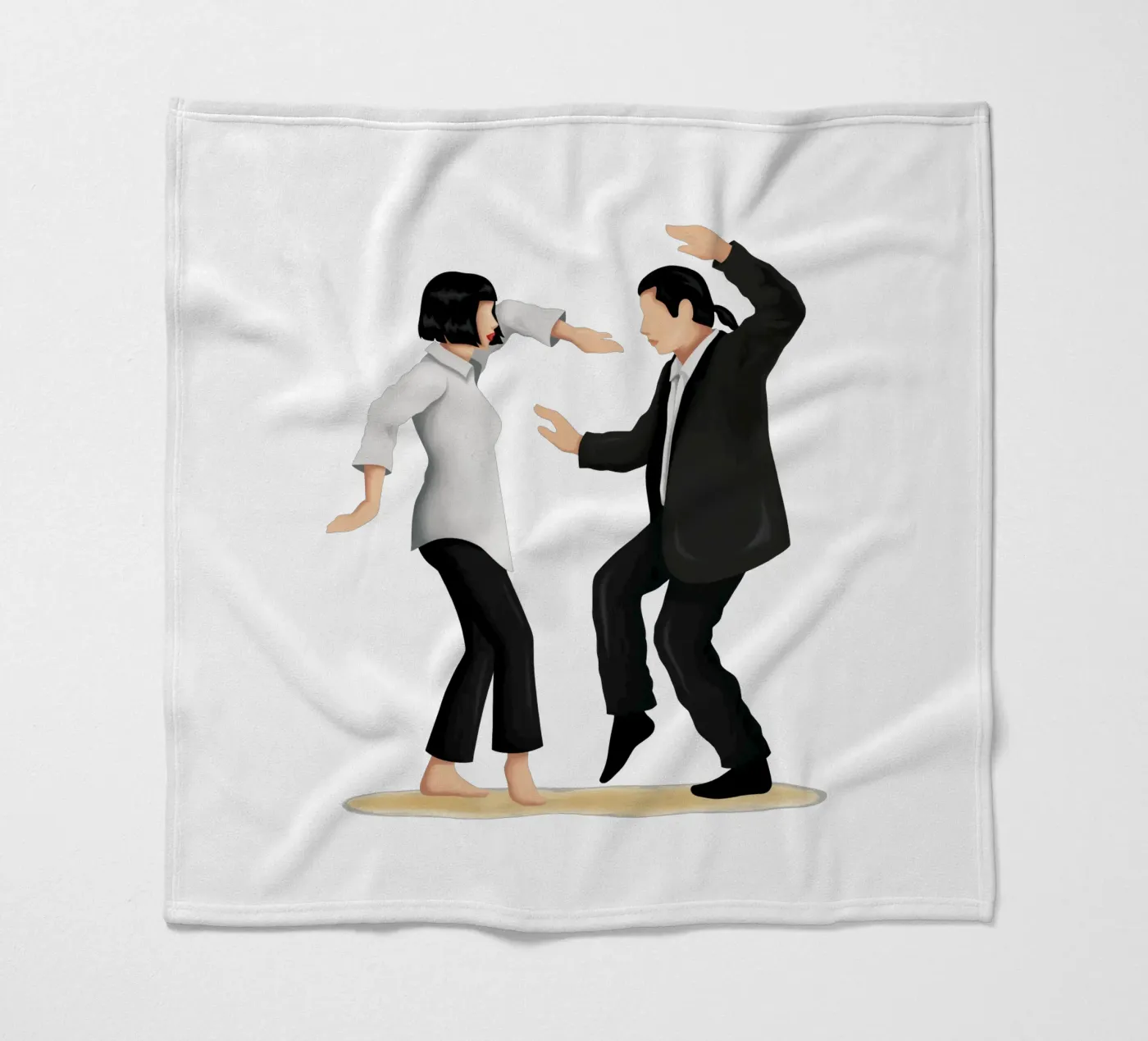 Pulp Fiction coperta in pile da Nour Tohme