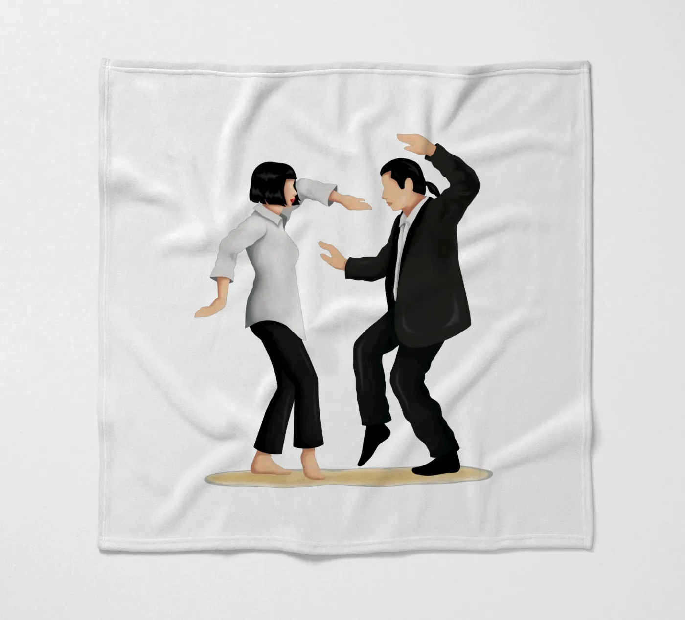 Pulp Fiction Fleecedecke von Nour Tohme