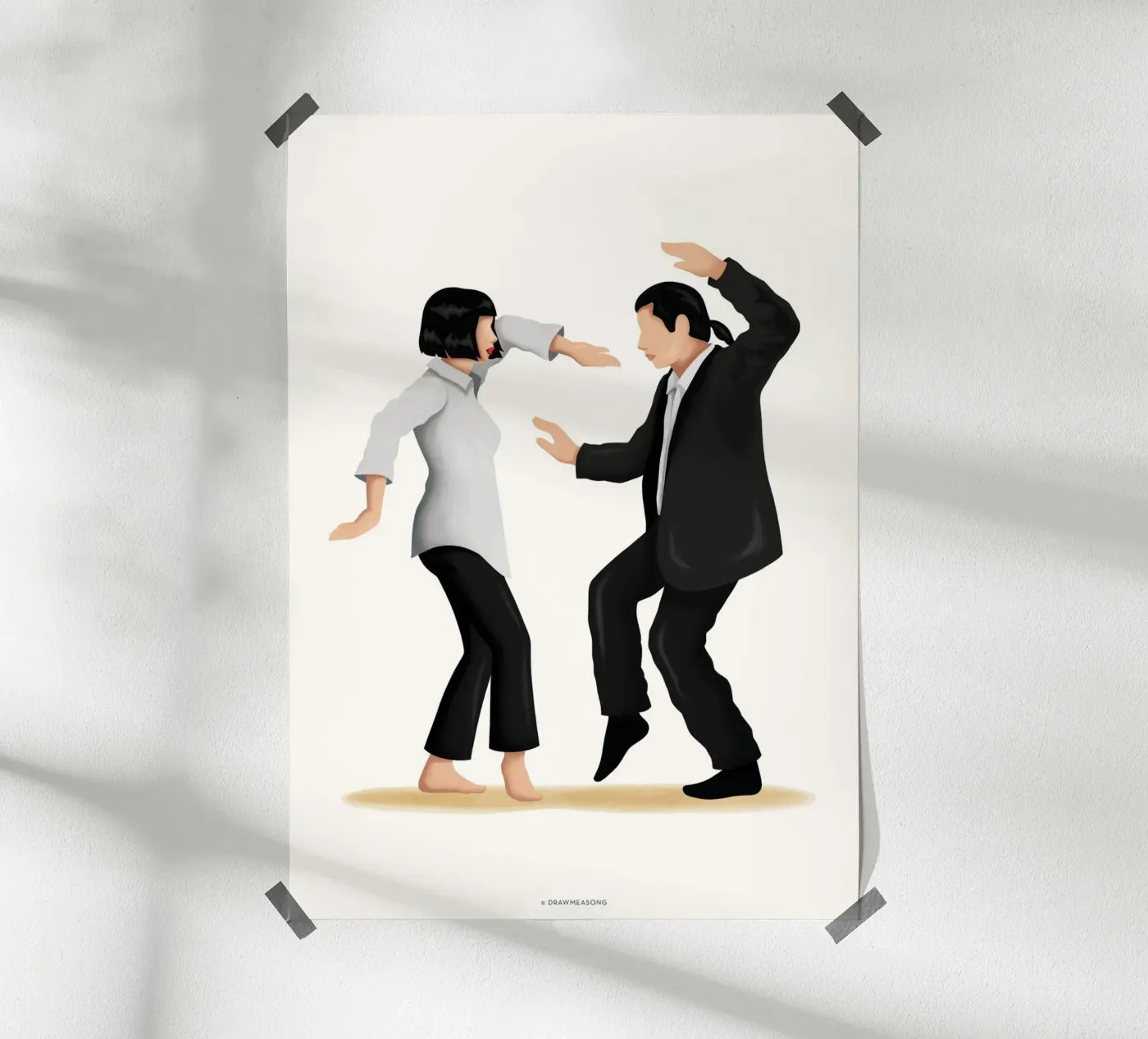 Pulp Fiction poster da Nour Tohme
