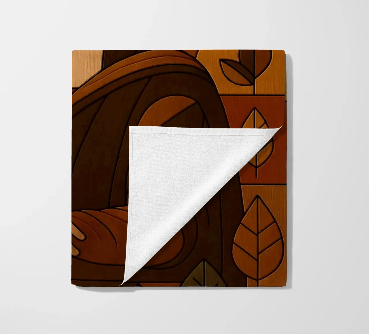 Mona Lisa Wood Effect telo mare da ARTOMATIC