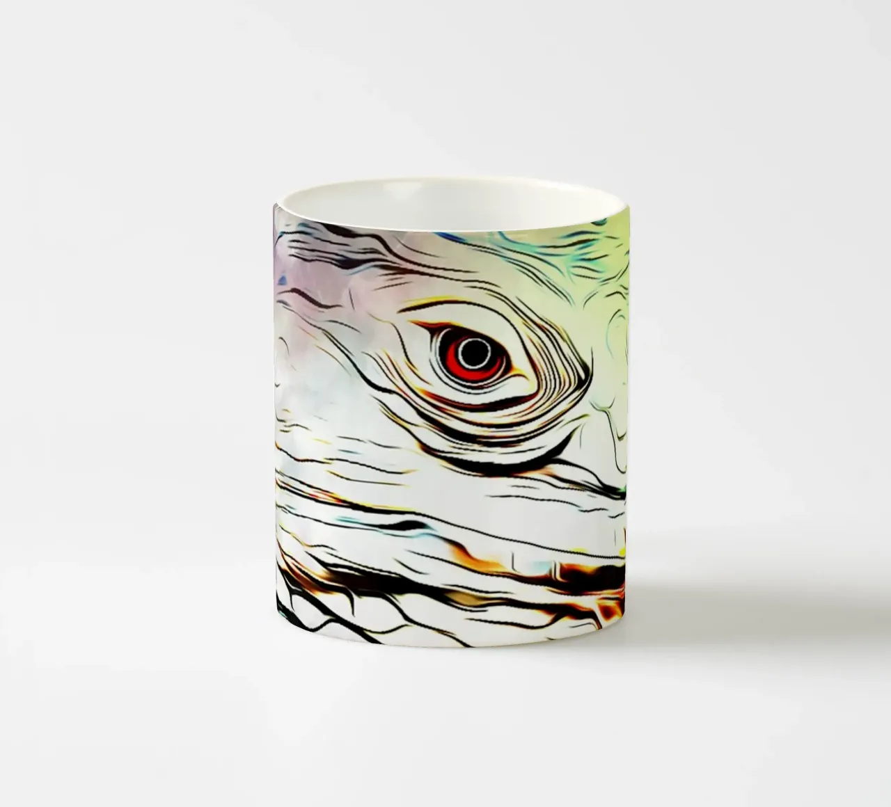 1001 Iguana art tazza in ceramica da trinara1001
