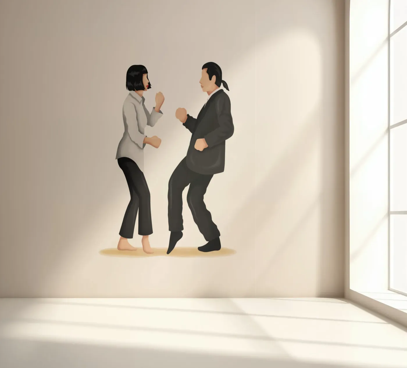 Pulp Fiction fotobehang van Nour Tohme