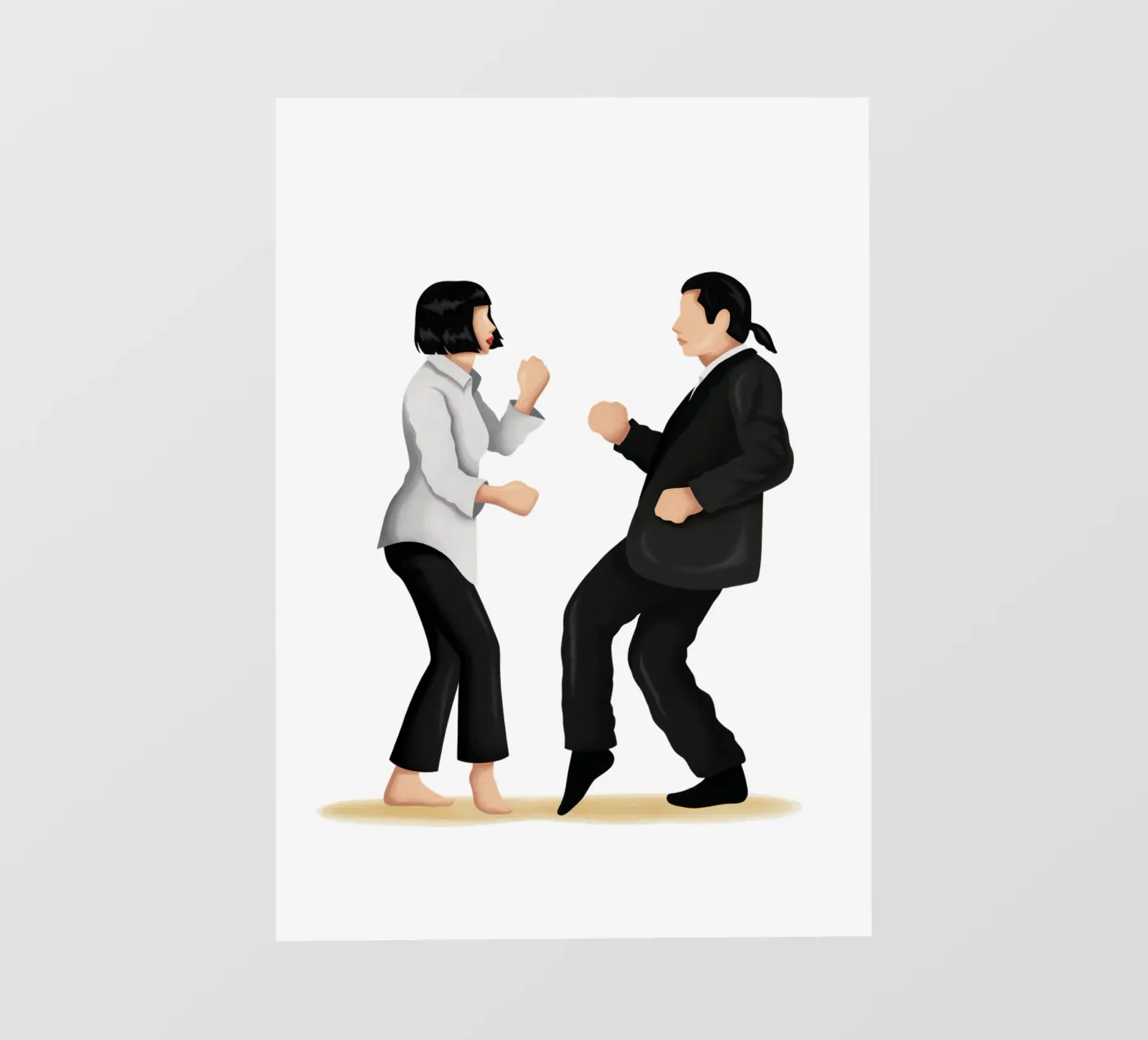 Pulp Fiction fotobehang van Nour Tohme