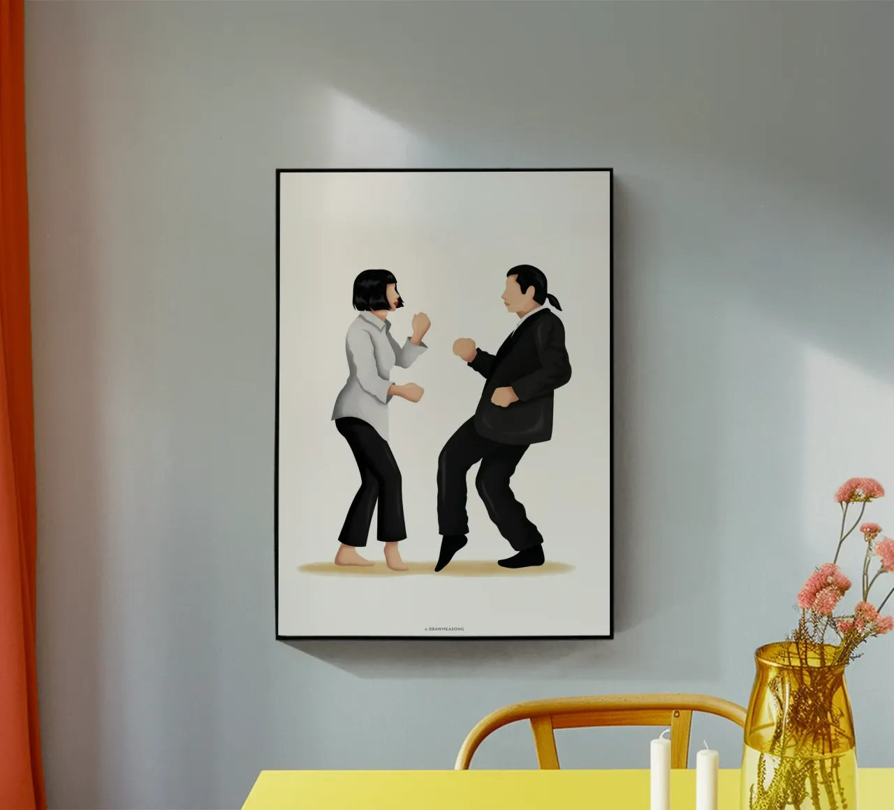 Pulp Fiction plexiglass da Nour Tohme