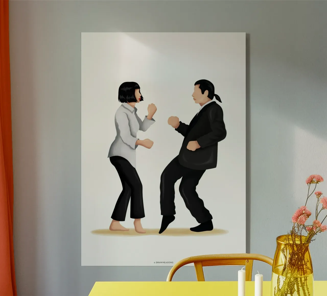 Pulp Fiction plexiglass da Nour Tohme