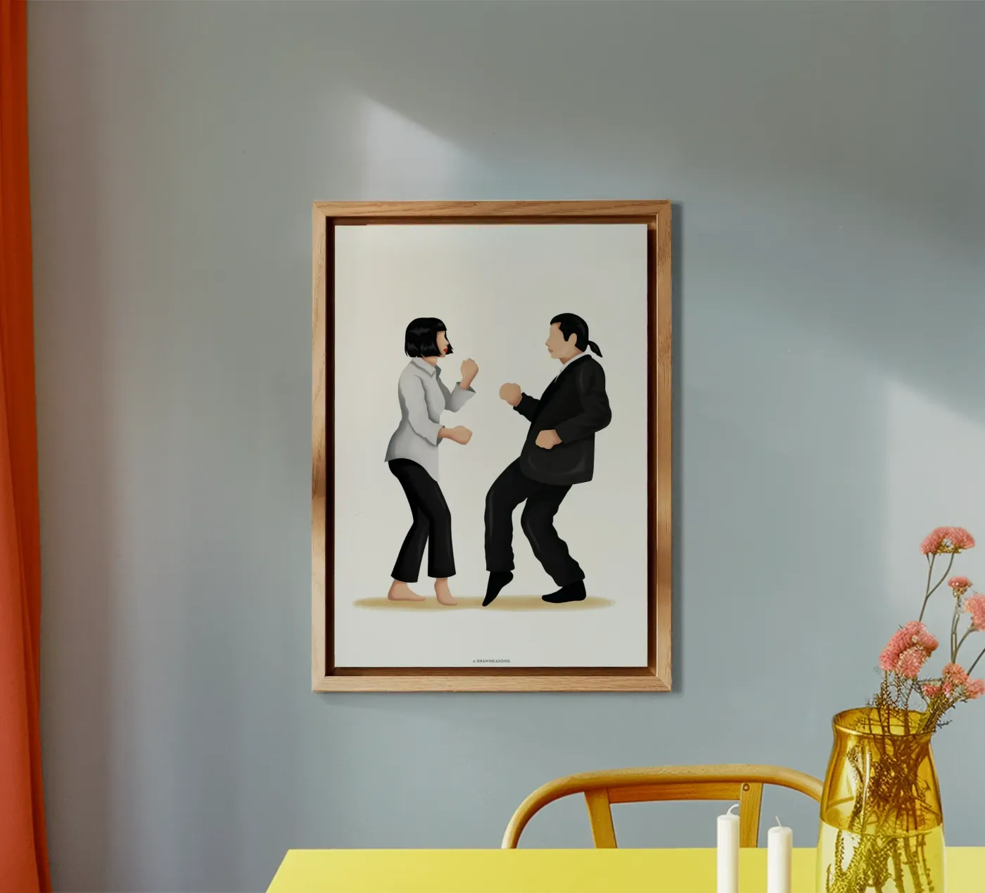 Pulp Fiction forex plate by Nour Tohme