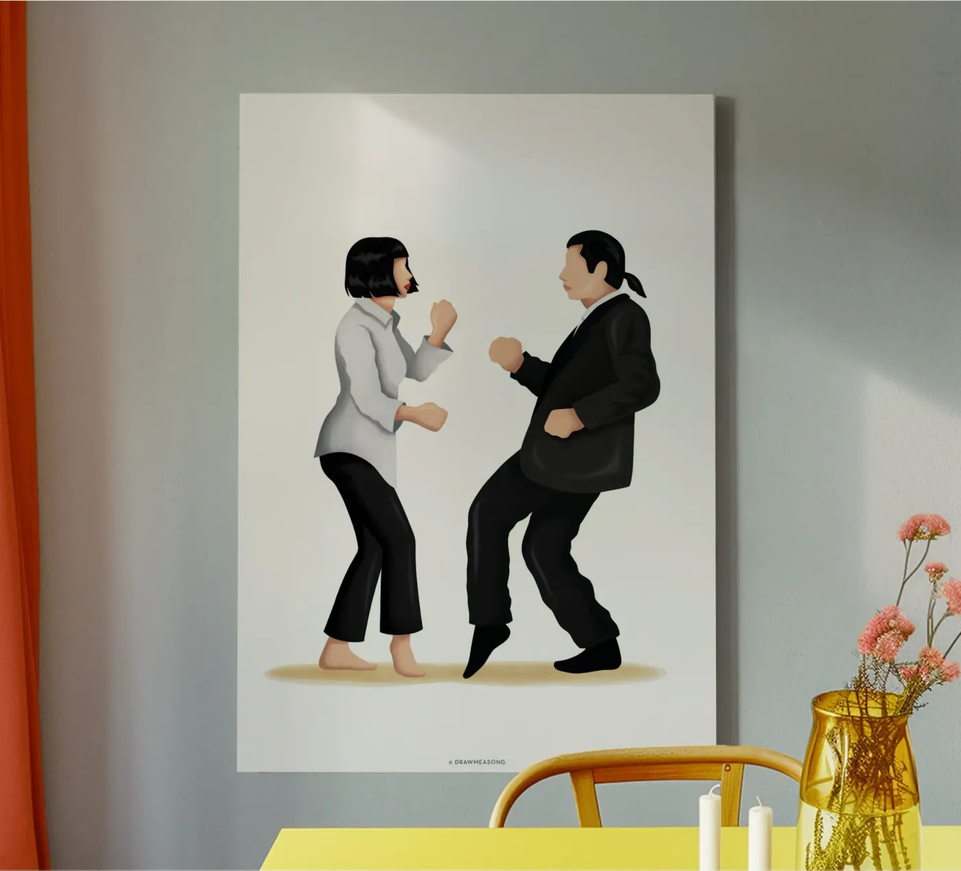 Pulp Fiction tela da Nour Tohme