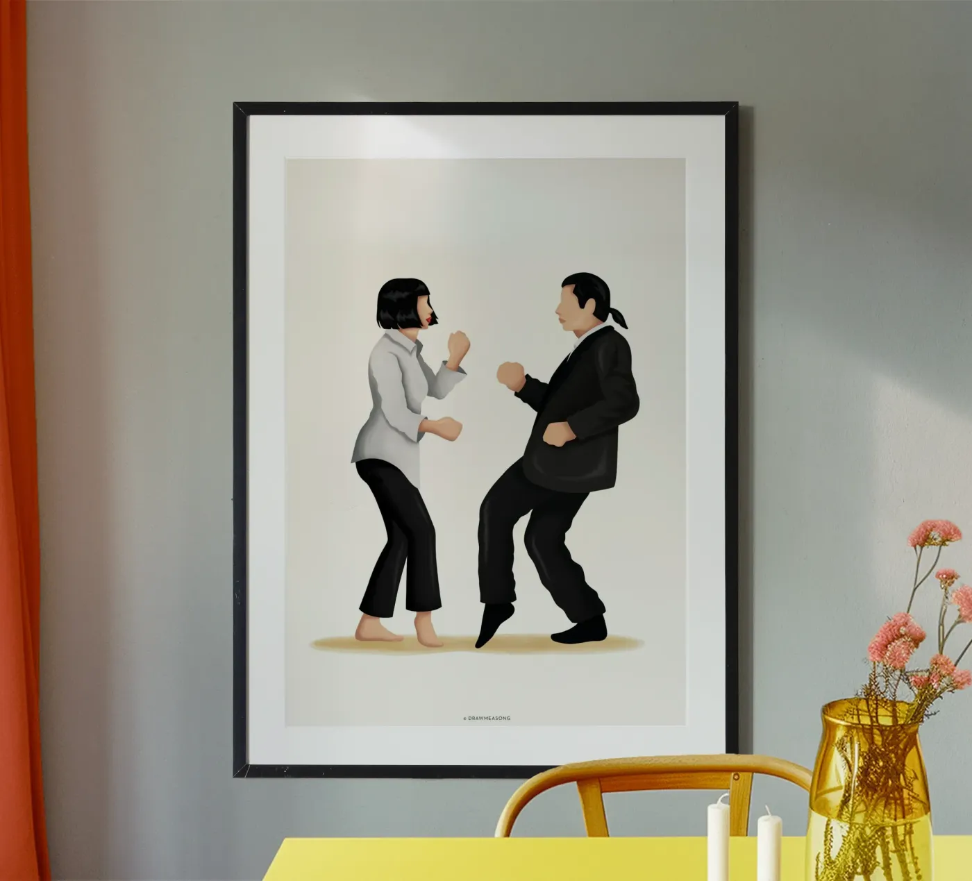 Pulp Fiction poster da Nour Tohme