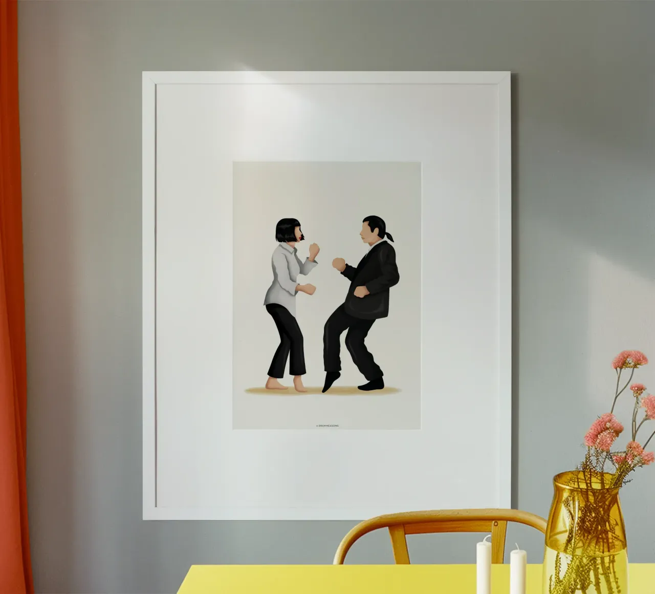 Pulp Fiction poster da Nour Tohme