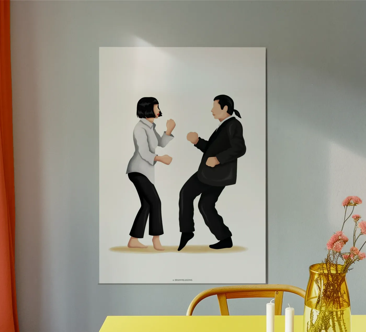 Pulp Fiction poster da Nour Tohme