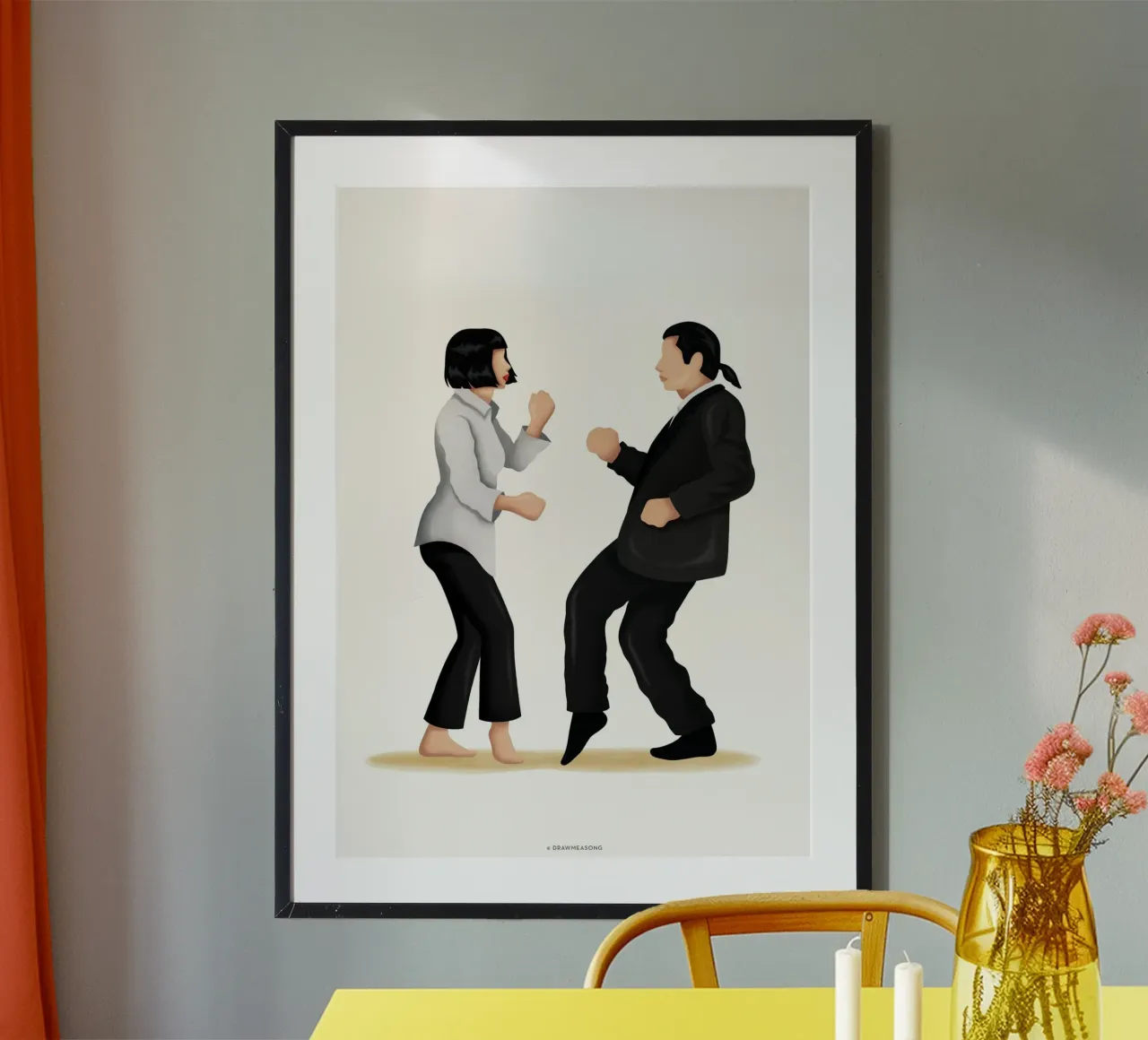 Pulp Fiction poster da Nour Tohme