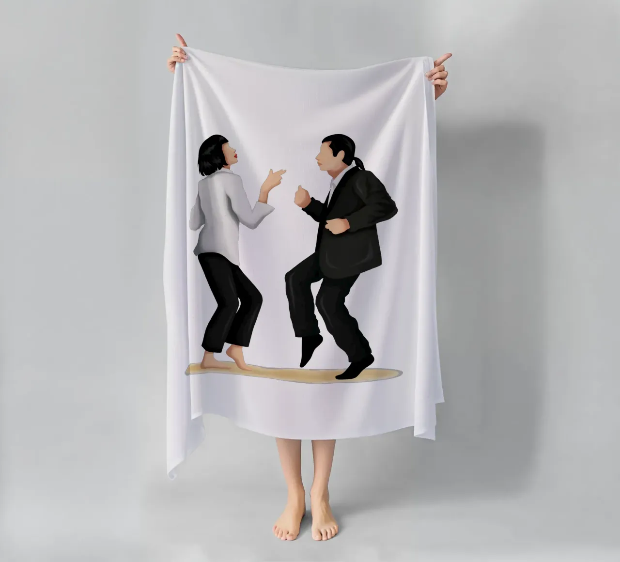 Pulp Fiction telo mare da Nour Tohme