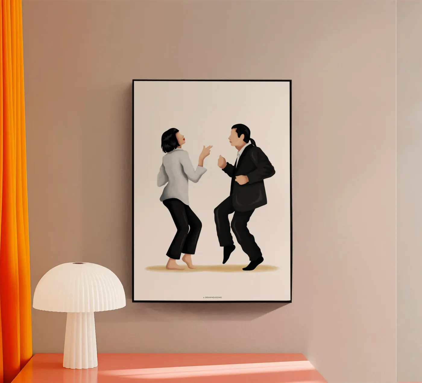 Pulp Fiction plexiglass da Nour Tohme