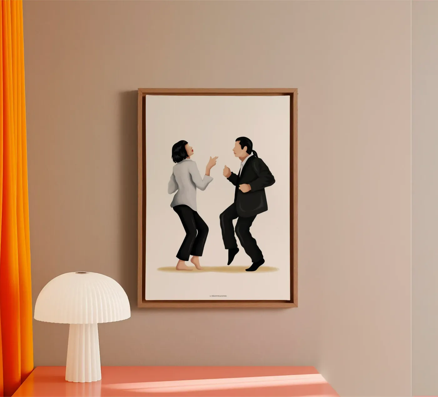 Pulp Fiction canvas by Nour Tohme