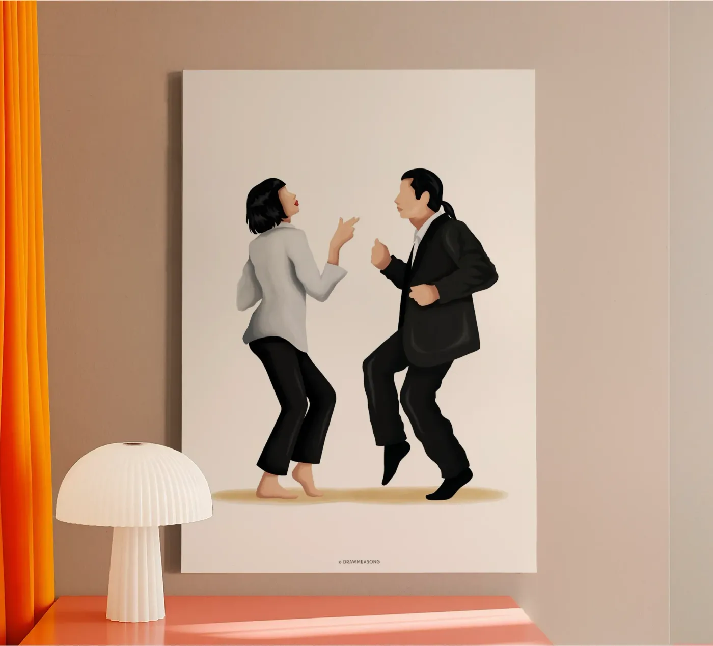Pulp Fiction canvas by Nour Tohme