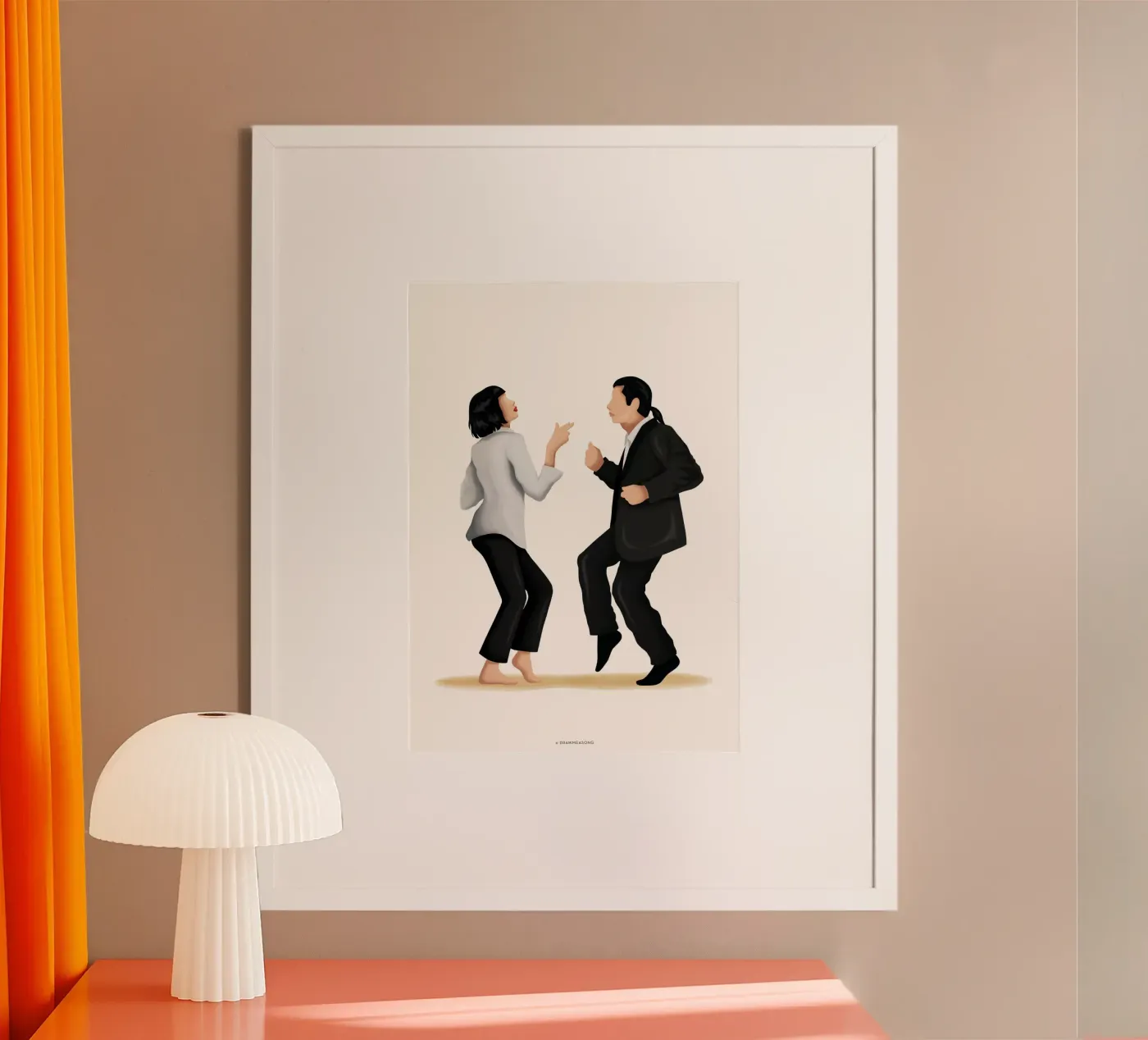Pulp Fiction poster van Nour Tohme