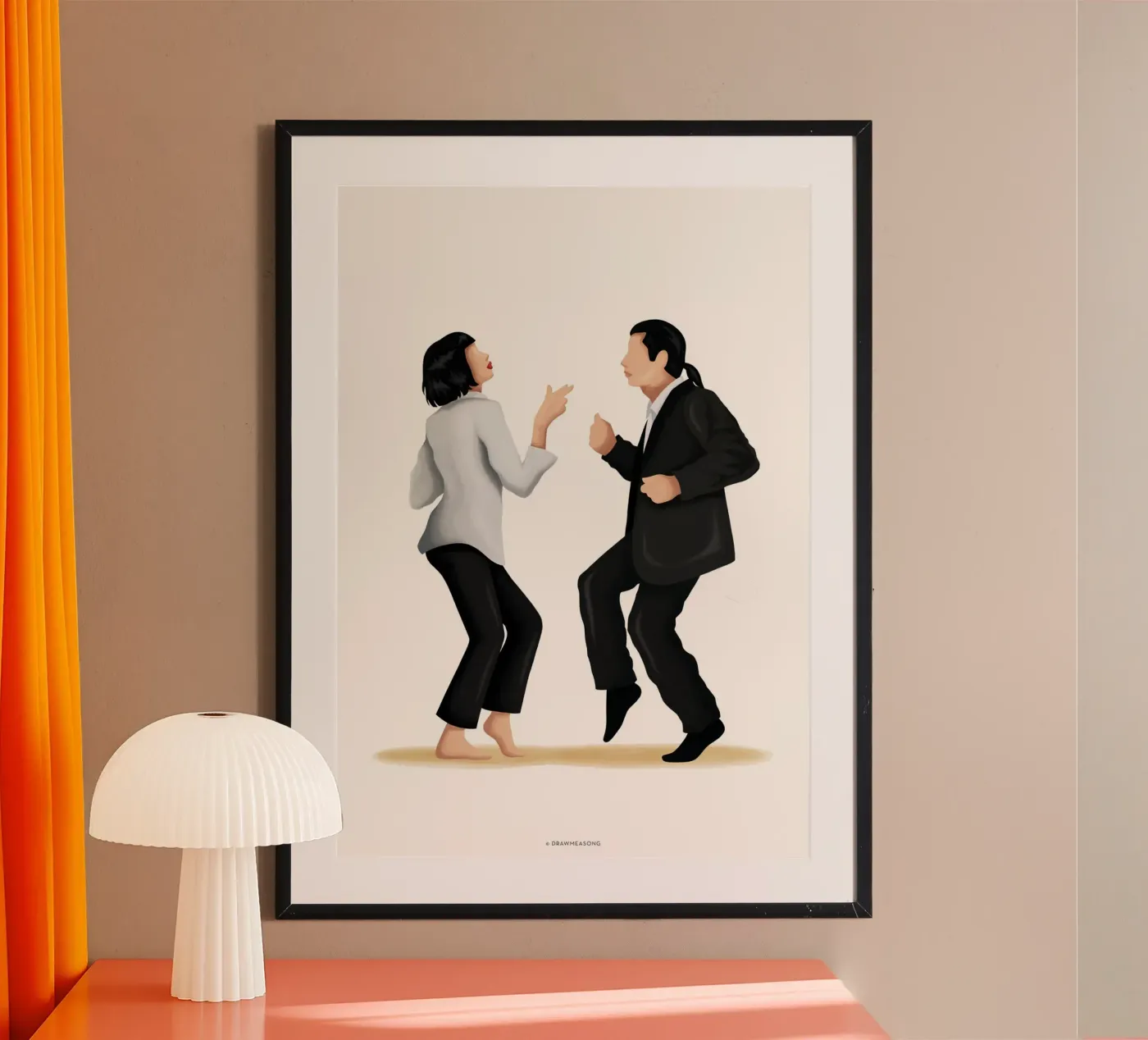Pulp Fiction poster van Nour Tohme