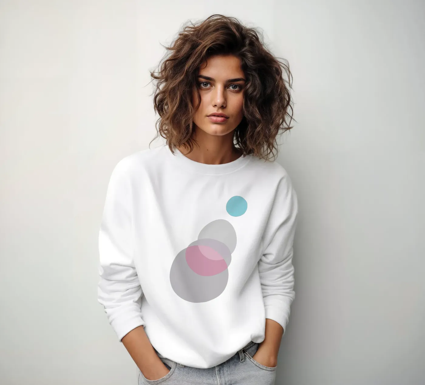 Reflect sweatshirt by Rose Beck Art