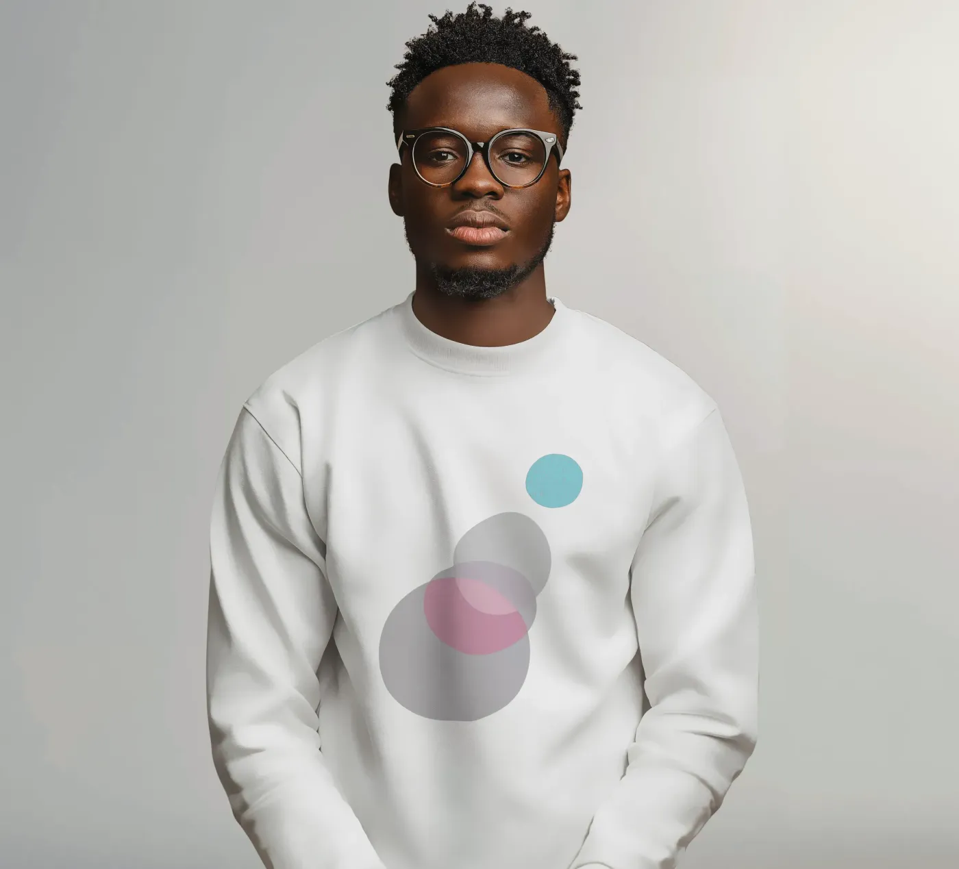 Reflect sweatshirt by Rose Beck Art