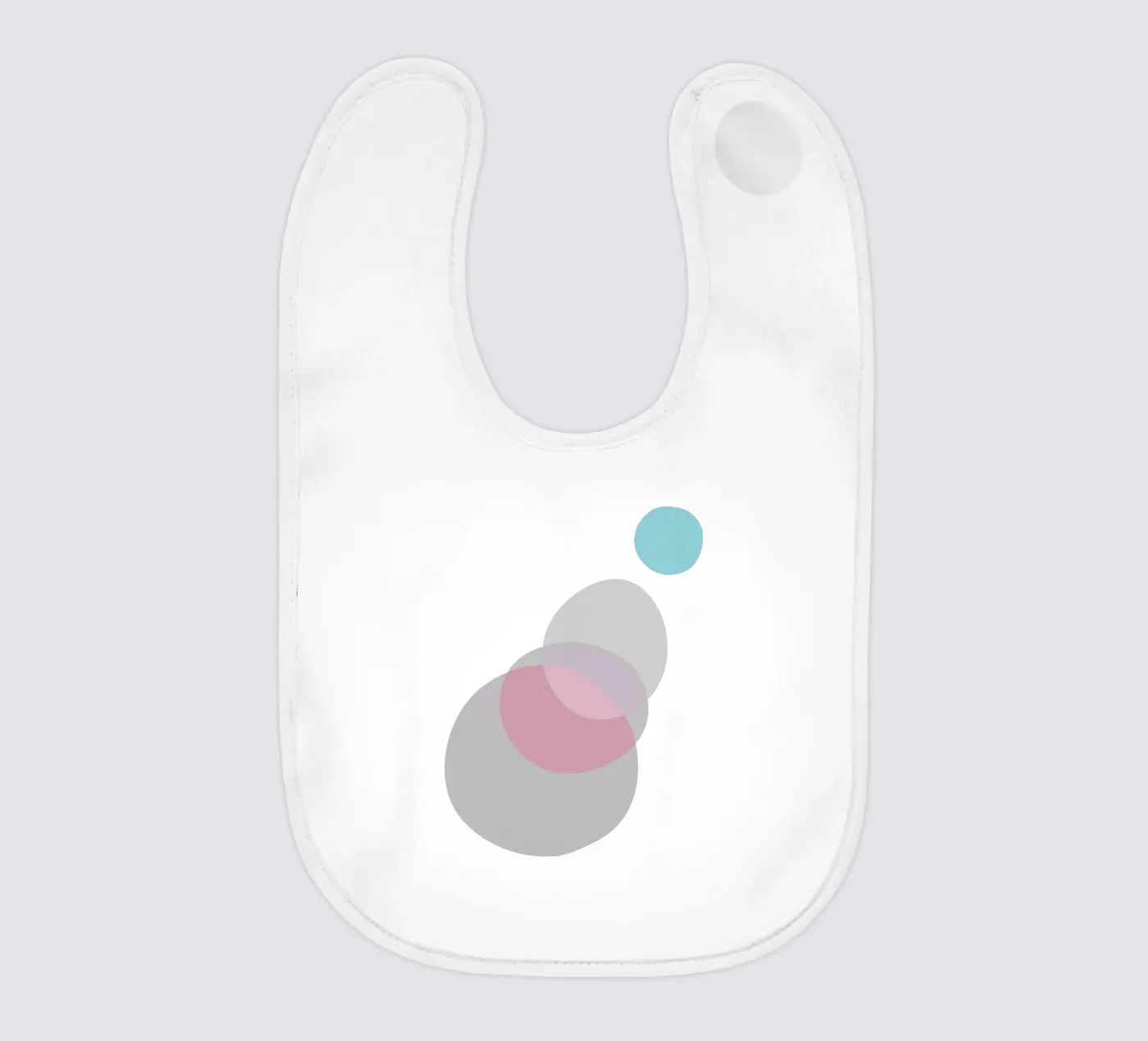 Reflect baby slabbetje van Rose Beck Art