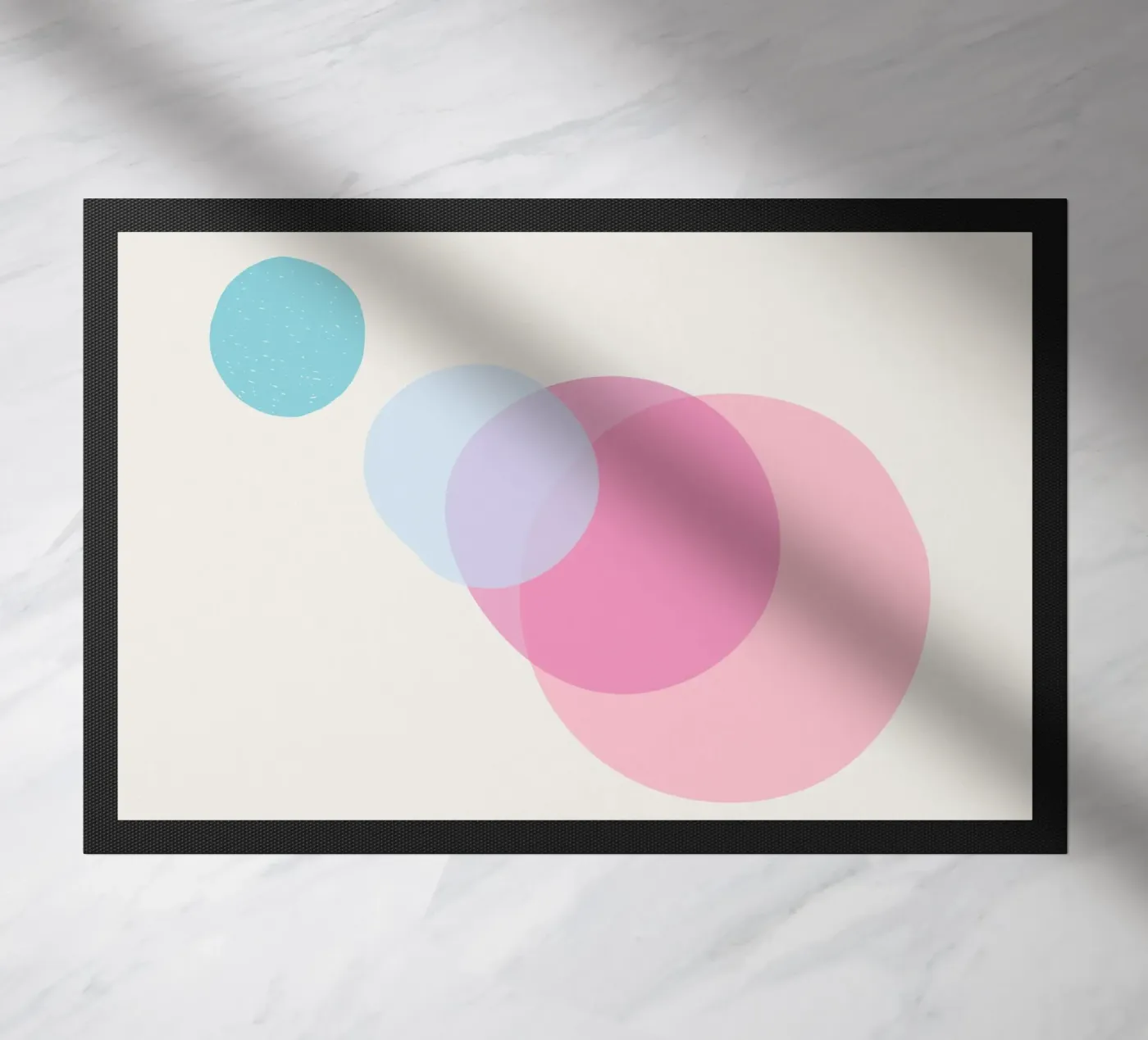 Reflect deurmat van Rose Beck Art