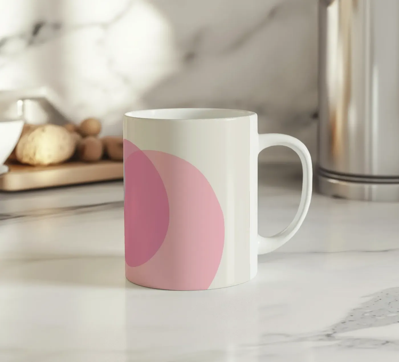 Reflect ceramic mug by Rose Beck Art