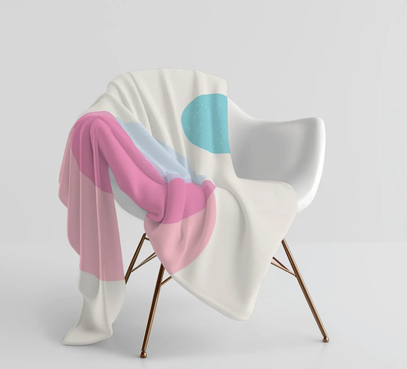 Reflect coperta in pile da Rose Beck Art