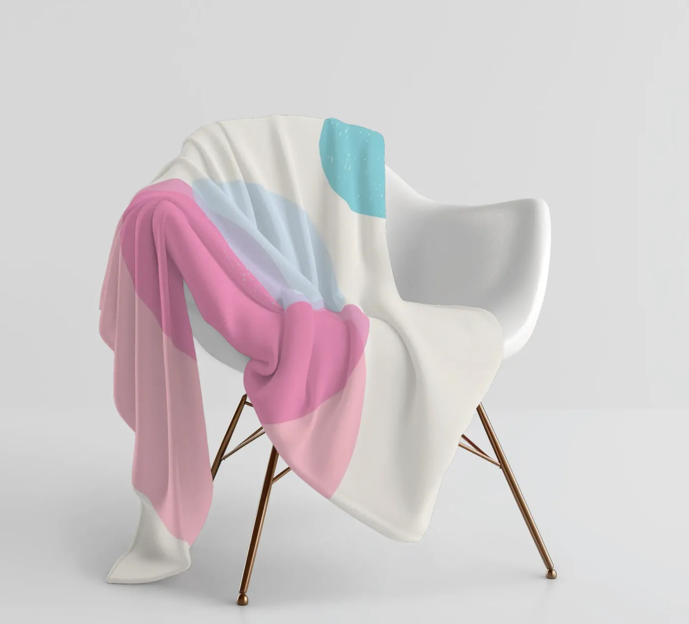 Reflect coperta in pile da Rose Beck Art