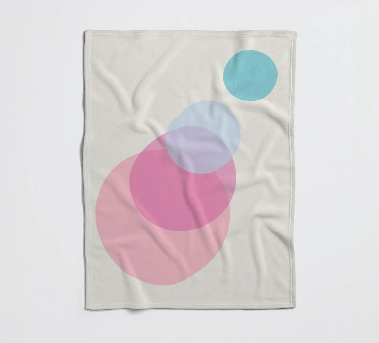 Reflect fleecedeken van Rose Beck Art