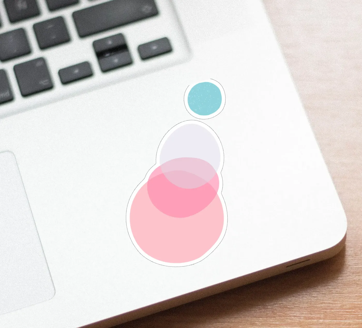 Reflecteren sticker van Rose Beck Art