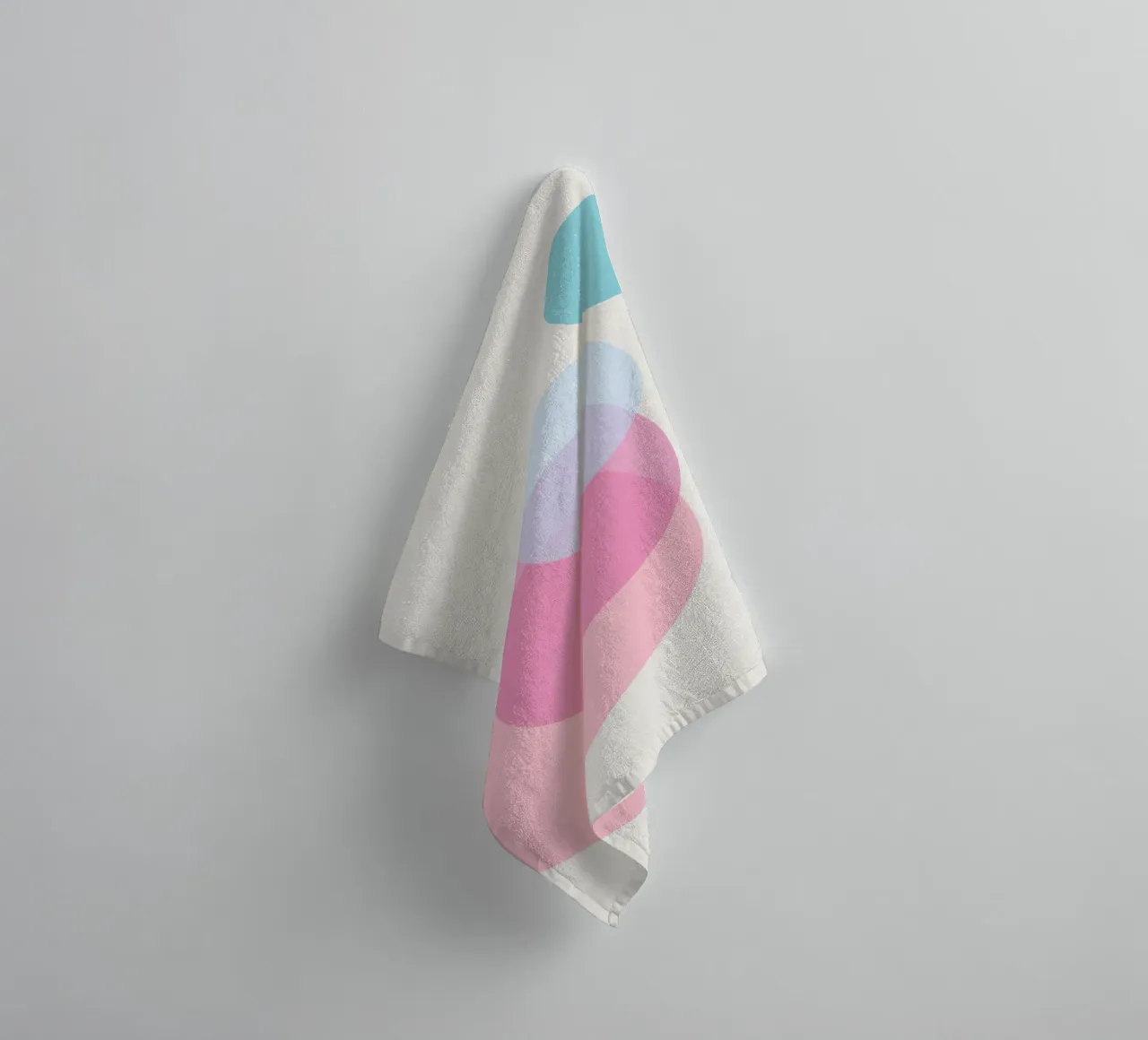 Reflect towel by Rose Beck Art