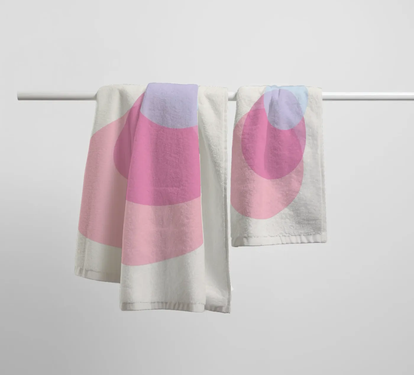 Reflecteren badhanddoek van Rose Beck Art