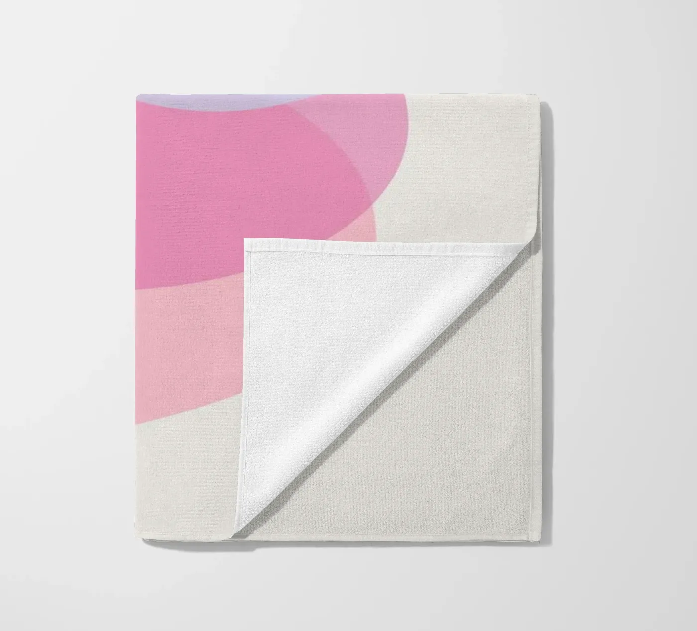 Reflect beach towel by Rose Beck Art