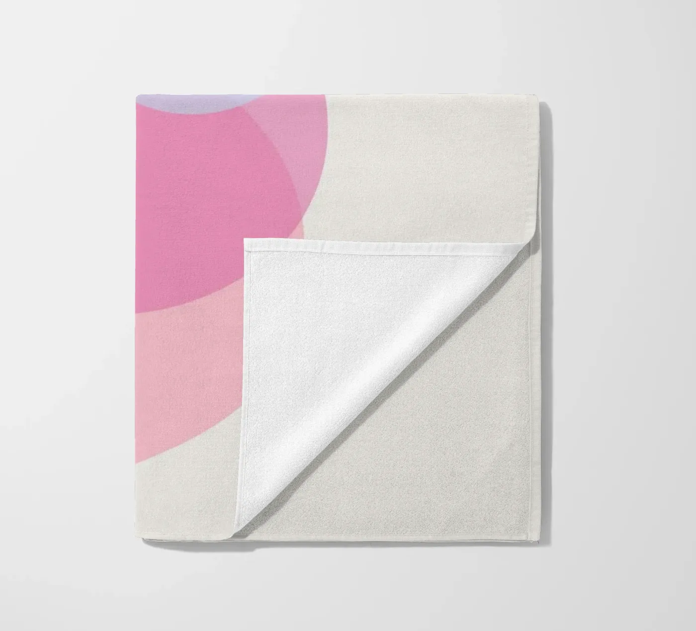 Reflect beach towel by Rose Beck Art