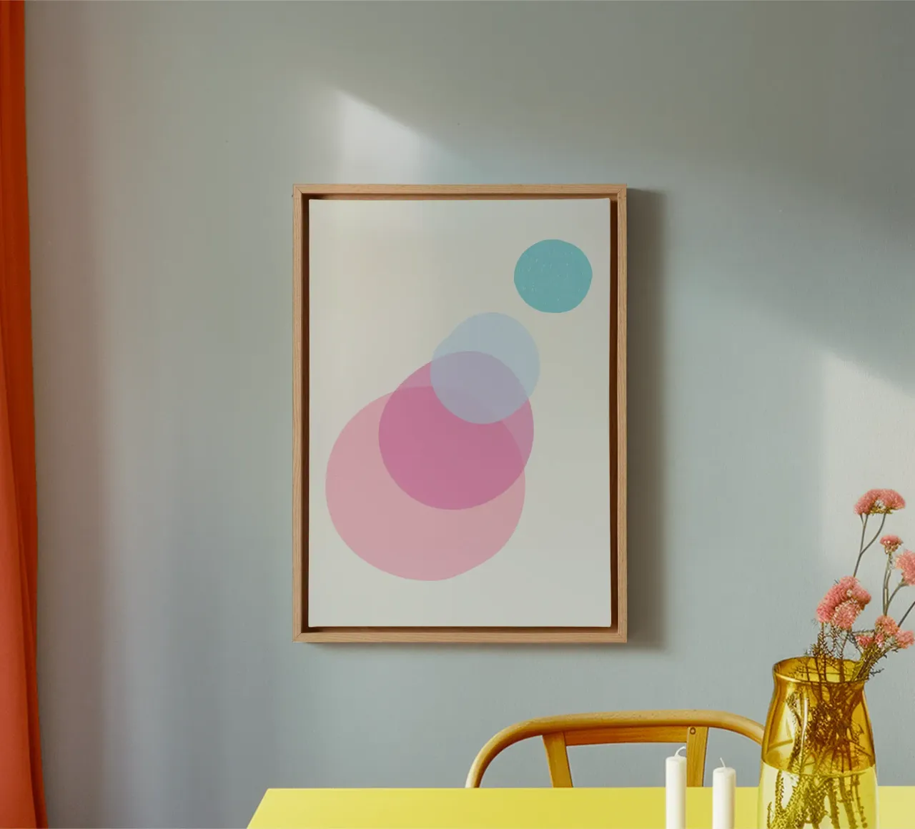 Reflect canvas by Rose Beck Art