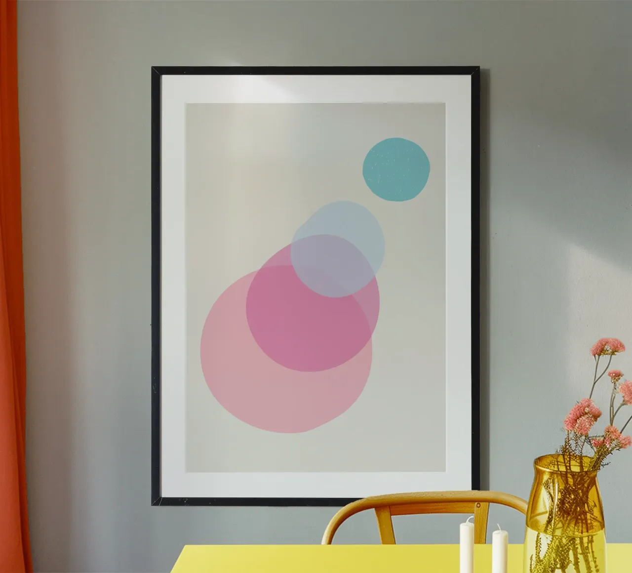 Reflect poster by Rose Beck Art