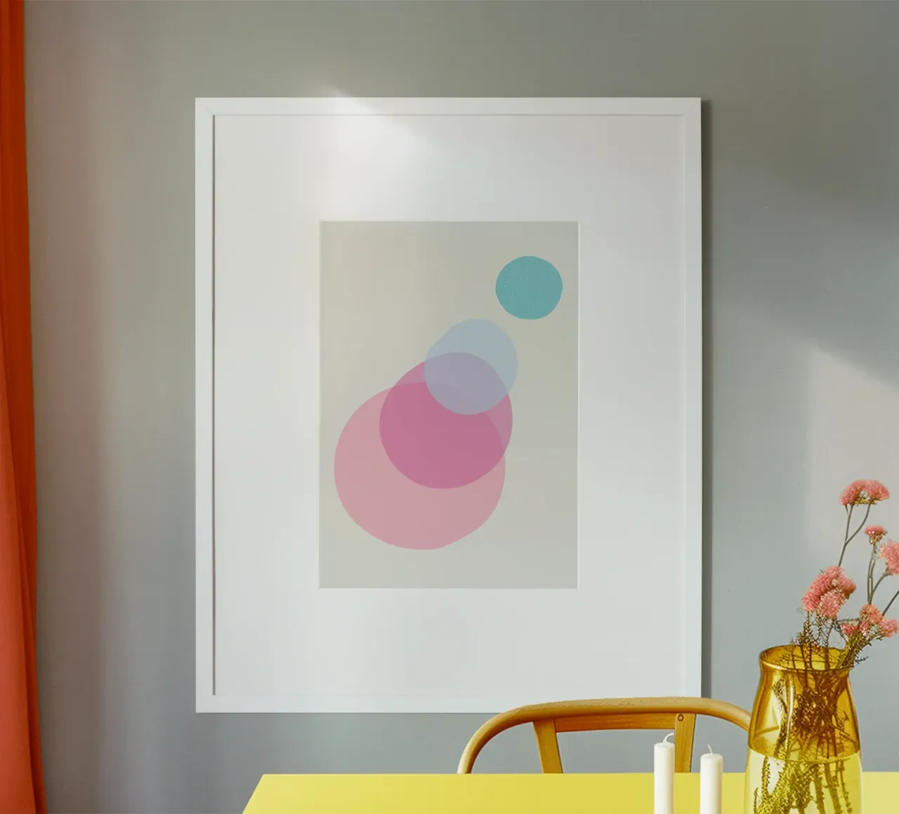 Reflect poster by Rose Beck Art